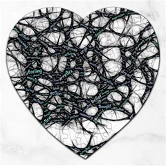 Mindset Neuroscience Thoughts Jigsaw Puzzle (Heart)