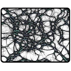 Mindset Neuroscience Thoughts Fleece Blanket (Medium) 