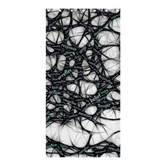 Mindset Neuroscience Thoughts Shower Curtain 36  X 72  (stall)  by Sapixe