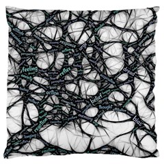 Mindset Neuroscience Thoughts Large Cushion Case (Two Sides)