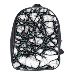 Mindset Neuroscience Thoughts School Bag (XL)