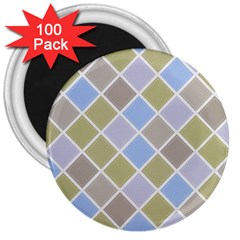 Background Paper Texture Motive 3  Magnets (100 Pack) by Sapixe