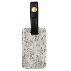 Background Texture Motive Paper Luggage Tags (one Side)  by Sapixe