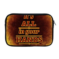 Motivation Live Courage Enjoy Life Apple Macbook Pro 17  Zipper Case by Sapixe