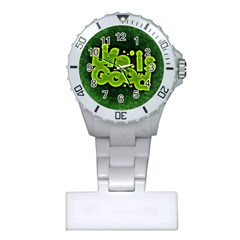 Motivation Live Courage Enjoy Life Plastic Nurses Watch by Sapixe