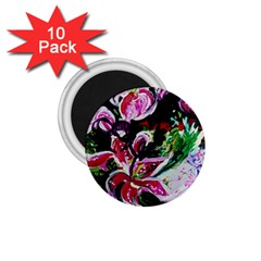 Lilac And Lillies 3 1 75  Magnets (10 Pack)  by bestdesignintheworld