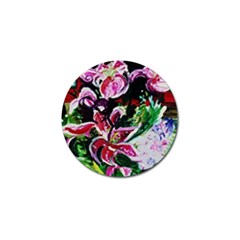 Lilac And Lillies 3 Golf Ball Marker (10 Pack) by bestdesignintheworld