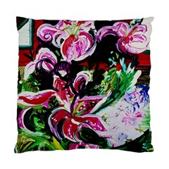 Lilac And Lillies 3 Standard Cushion Case (two Sides) by bestdesignintheworld