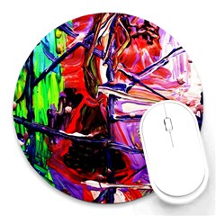 Depression 6 Round Mousepads by bestdesignintheworld