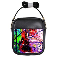 Depression 6 Girls Sling Bags by bestdesignintheworld