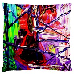 Depression 6 Large Cushion Case (one Side) by bestdesignintheworld