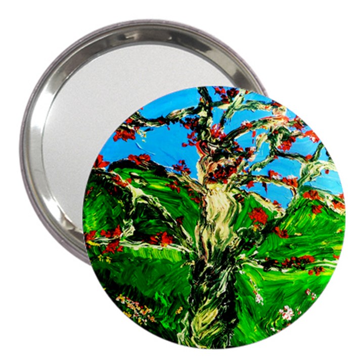 Coral Tree 2 3  Handbag Mirrors