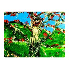 Coral Tree 2 Double Sided Flano Blanket (mini)  by bestdesignintheworld