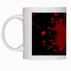 Background Texture Stain White Mugs