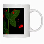 Background Texture Stain White Mugs Right