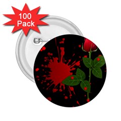 Background Texture Stain 2.25  Buttons (100 pack) 