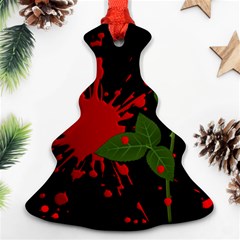 Background Texture Stain Ornament (Christmas Tree) 