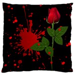 Background Texture Stain Large Flano Cushion Case (Two Sides) Front