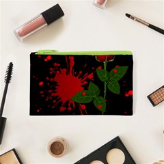 Background Texture Stain Cosmetic Bag (XS)