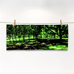 Hot Day In Dallas 26 Hand Towel by bestdesignintheworld