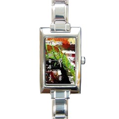 Collosium   Swards And Helmets 3 Rectangle Italian Charm Watch by bestdesignintheworld