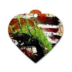 Collosium   Swards And Helmets 3 Dog Tag Heart (two Sides) by bestdesignintheworld