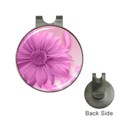 Flower Design Romantic Hat Clips With Golf Markers by Sapixe