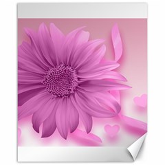 Flower Design Romantic Canvas 16  X 20   by Sapixe