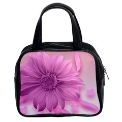 Flower Design Romantic Classic Handbags (2 Sides) by Sapixe