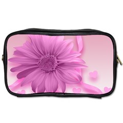 Flower Design Romantic Toiletries Bags 2-side by Sapixe