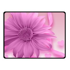 Flower Design Romantic Fleece Blanket (small) by Sapixe