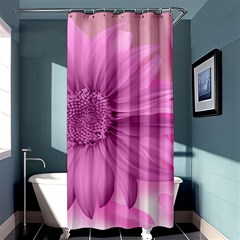 Flower Design Romantic Shower Curtain 36  X 72  (stall)  by Sapixe