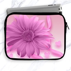 Flower Design Romantic Apple Ipad 2/3/4 Zipper Cases by Sapixe