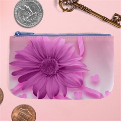 Flower Design Romantic Large Coin Purse by Sapixe