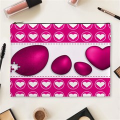 Love Celebration Easter Hearts Cosmetic Bag (xl) by Sapixe