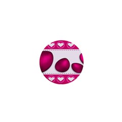 Love Celebration Easter Hearts 1  Mini Buttons by Sapixe