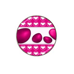 Love Celebration Easter Hearts Hat Clip Ball Marker by Sapixe