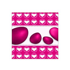 Love Celebration Easter Hearts Satin Bandana Scarf by Sapixe