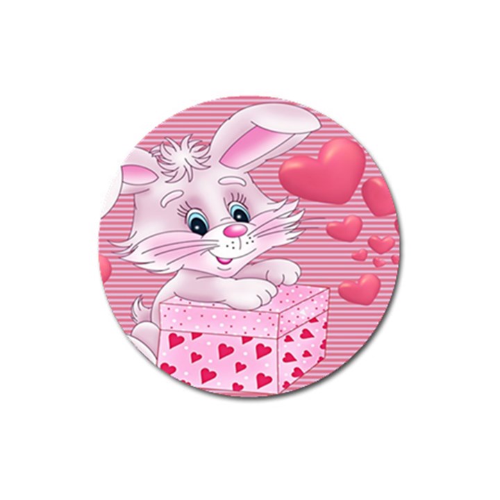 Love Celebration Gift Romantic Magnet 3  (Round)