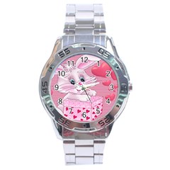 Love Celebration Gift Romantic Stainless Steel Analogue Watch by Sapixe