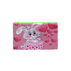 Love Celebration Gift Romantic Cosmetic Bag (xs) by Sapixe