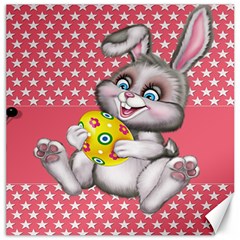 Illustration Rabbit Easter Canvas 16  X 16   by Sapixe