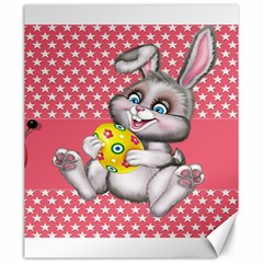 Illustration Rabbit Easter Canvas 20  X 24   by Sapixe