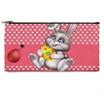 Illustration Rabbit Easter Pencil Cases Front