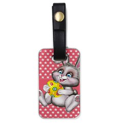 Illustration Rabbit Easter Luggage Tags (one Side)  by Sapixe