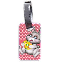 Illustration Rabbit Easter Luggage Tags (two Sides) by Sapixe