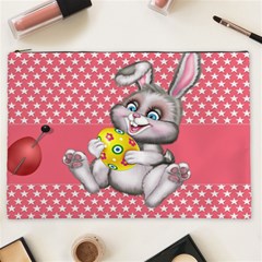 Illustration Rabbit Easter Cosmetic Bag (xxl) 