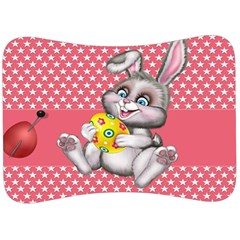 Illustration Rabbit Easter Velour Seat Head Rest Cushion