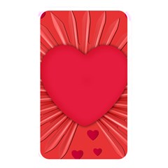 Background Texture Heart Love Memory Card Reader by Sapixe