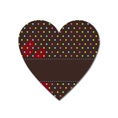 Design Background Reason Texture Heart Magnet by Sapixe